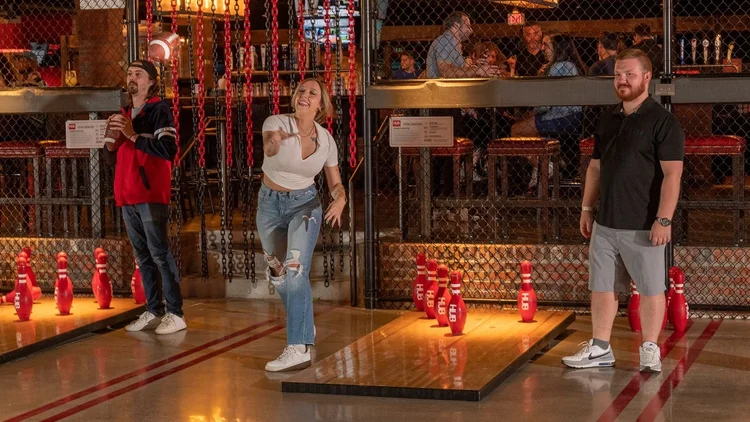 Football Bowling Lanes